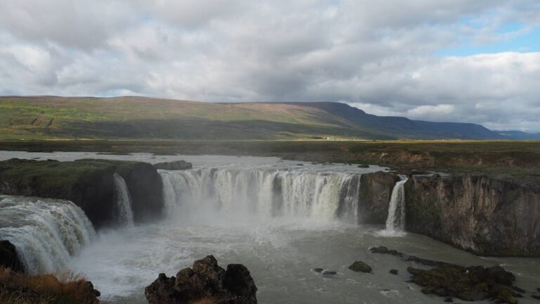 Godafoss waterval Noord-IJsland