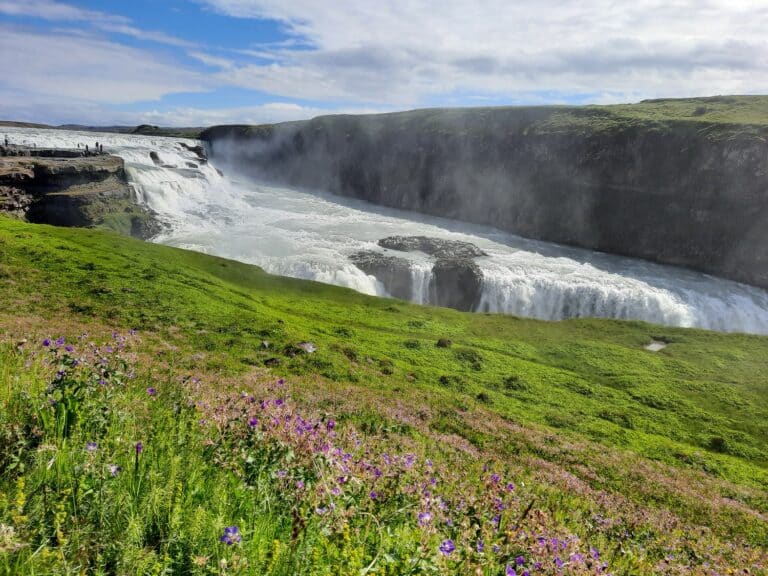 Gullfoss waterval op IJsland