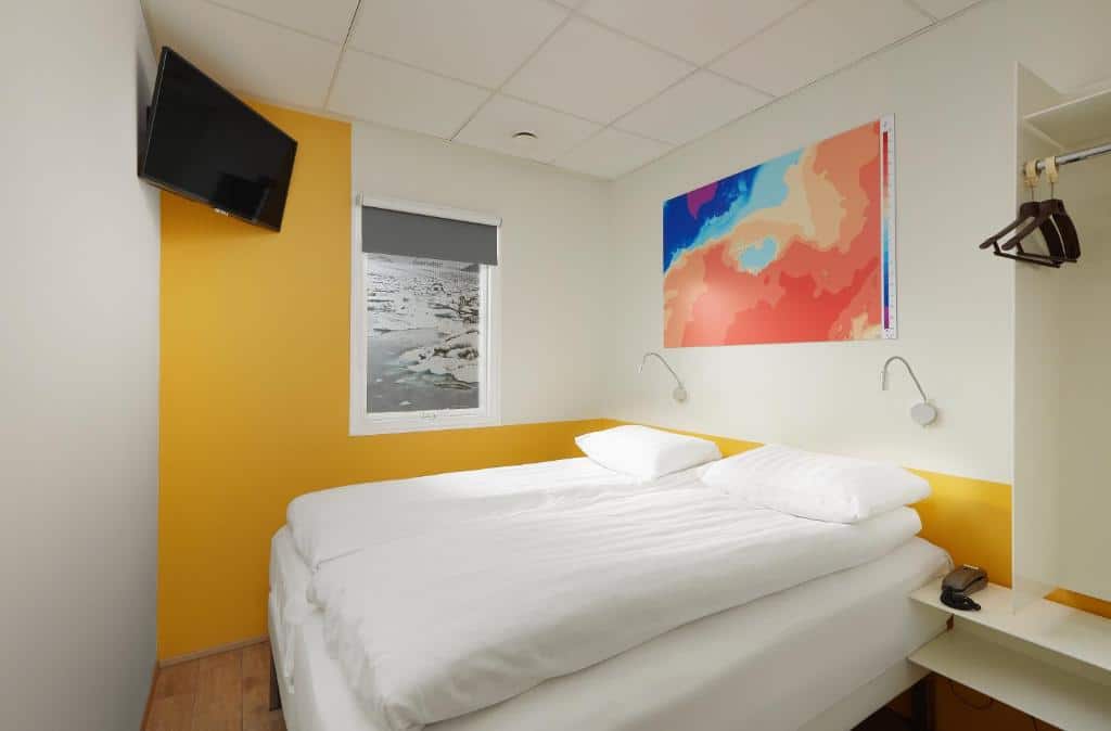 Budget kamer Hotel Cabin Reykjavik IJsland
