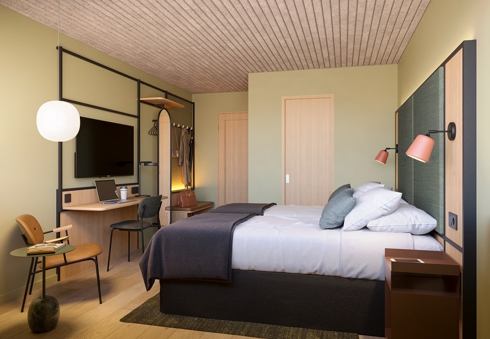 Standaard kamer Hotel Vágar Faeröer eilanden