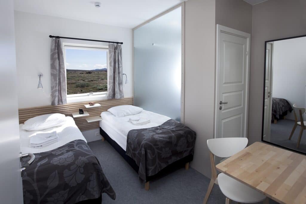 Standaard kamer in Hrauneyjar Highland Center IJsland