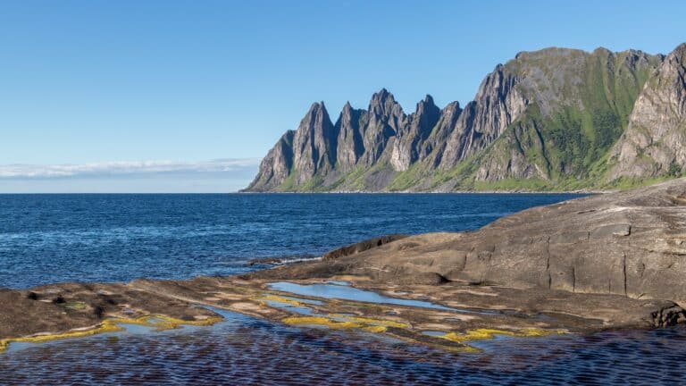 Uitzichtpunt Tungeneset op Senja