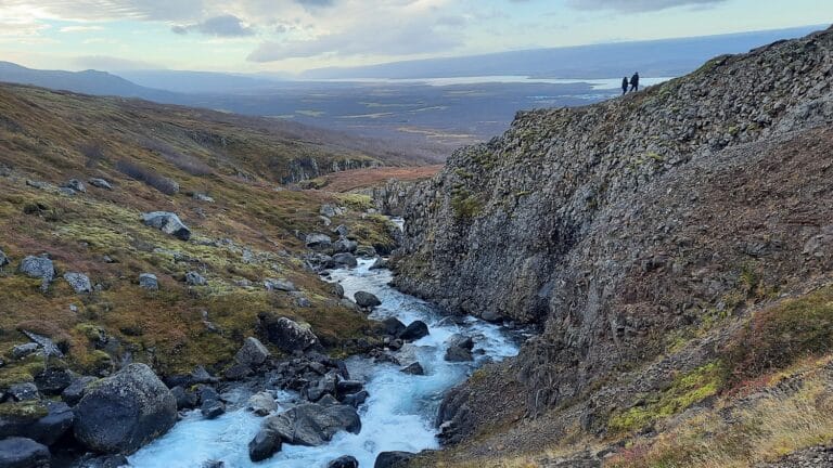 Fardagafoss vallei bij Egilsstadir Oost-IJsland