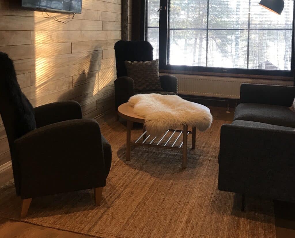 Zithoek Arctic Log Suite 302 Wilderness Hotel Lapland