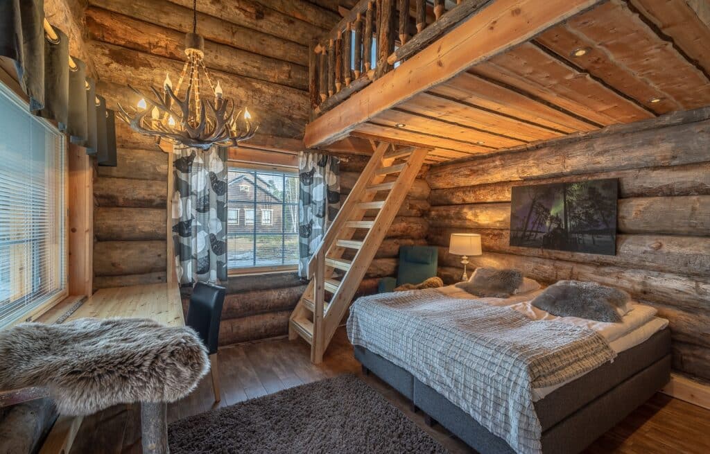 Log Suite Wilderness Hotel Nellim