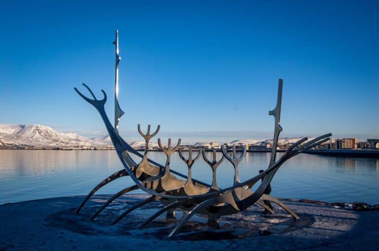 Sun Voyager in Reykjavik IJsland