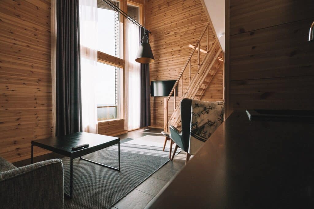 Sauna Suite van het Star Arctic Hotel in Fins Lapland