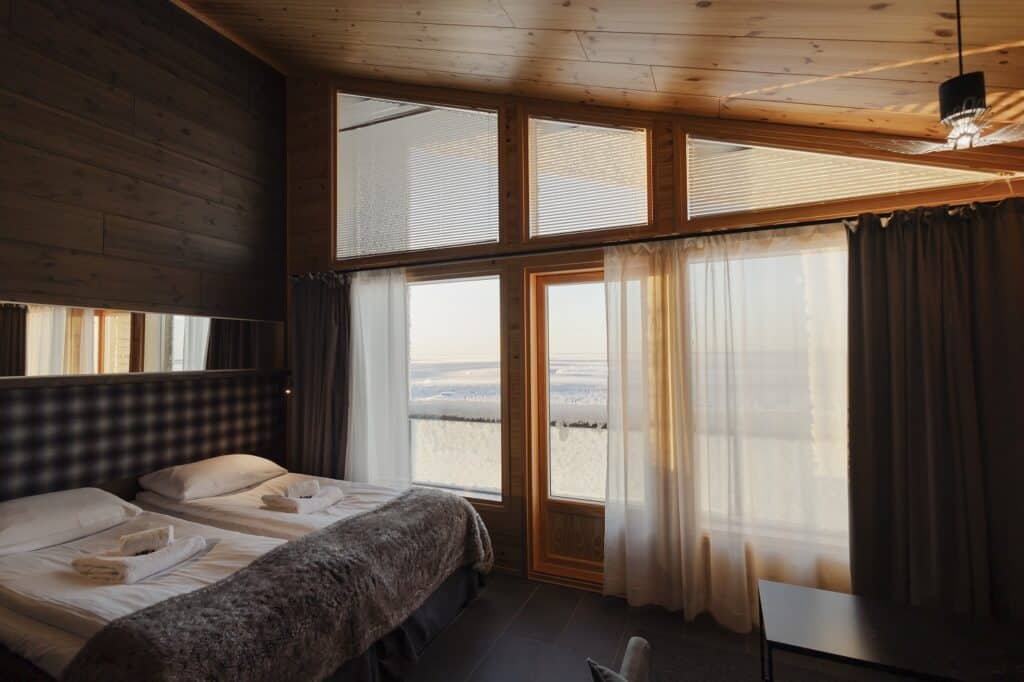 Scenic View Suite van het Star Arctic Hotel in Fins Lapland