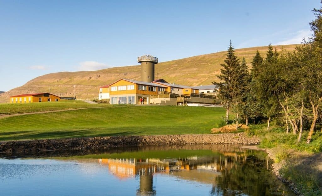 Hotel Natur buitenkant, Akureyri IJsland