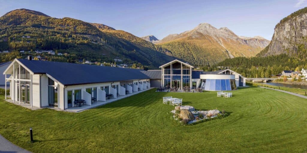 Het Valldal Fjordhotel in Sylte