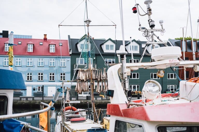 Haven van Tórshavn, Faeröer eilanden