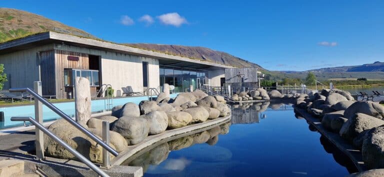 Laugarvatn Fontana baden in IJsland