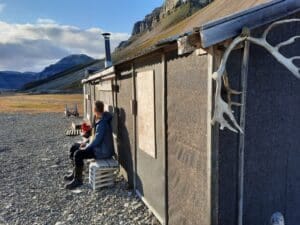 Pelsjager hut Spitsbergen