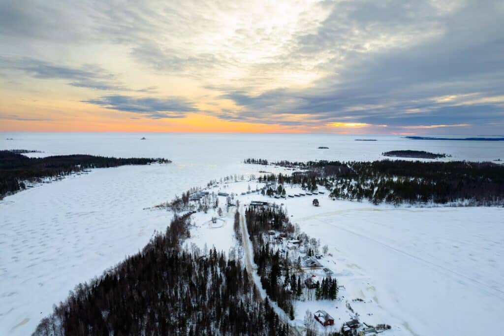Nordic Lapland bovenaanzicht