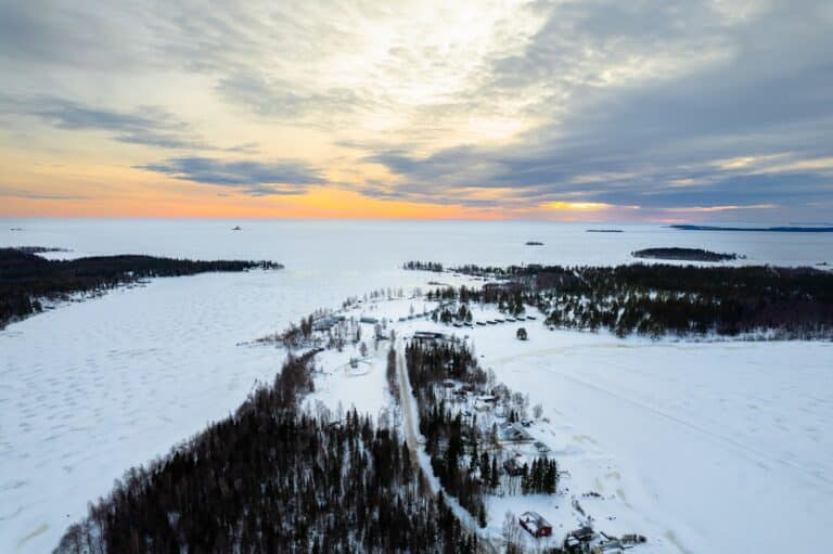 Nordic Lapland bovenaanzicht