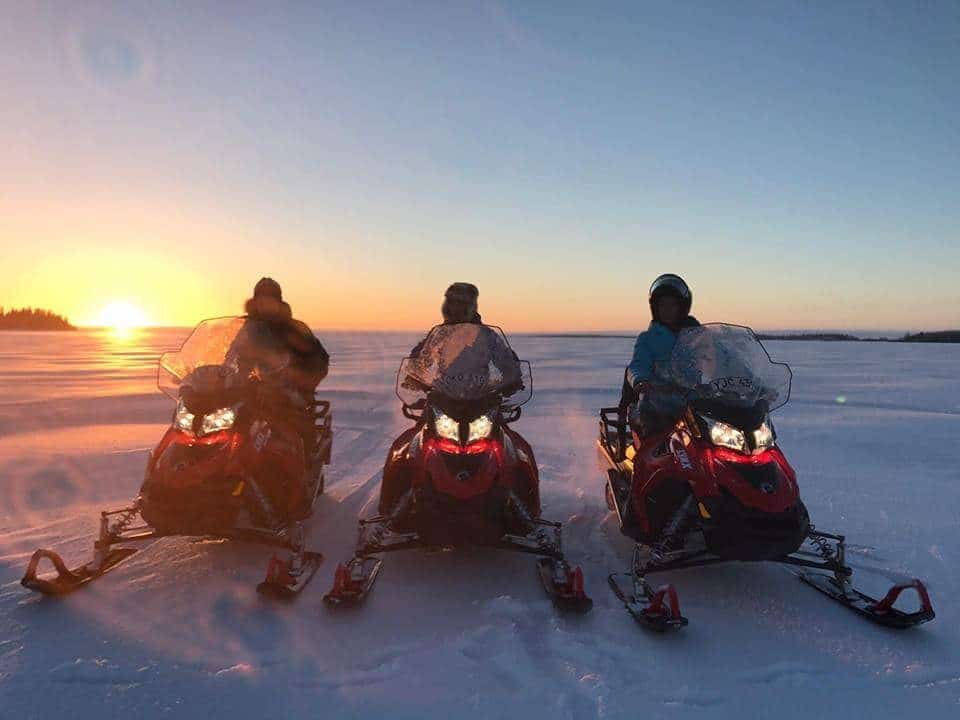 Sneeuwscootertocht Nordic Lapland