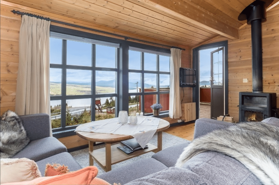 Knus huisje in Gålå Noorwegen.