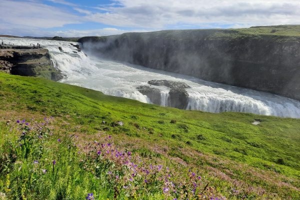 Gullfoss waterval Gouden Cirkel IJsland