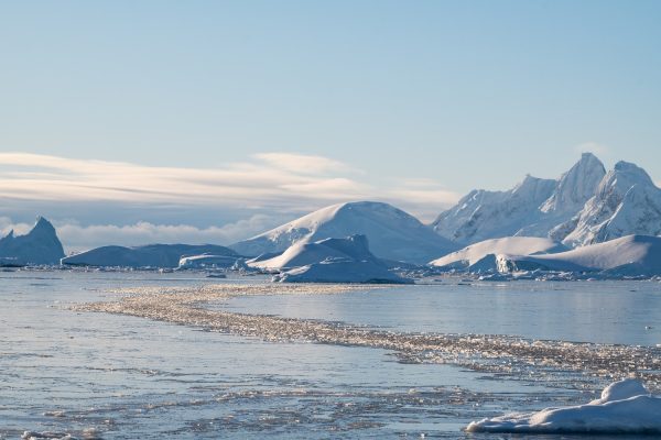 Landschap op Antarctica