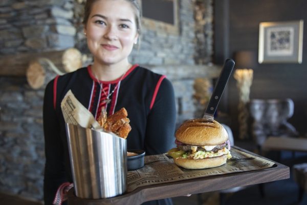 Restaurant Wilderness Hotel Kieppi met gerecht