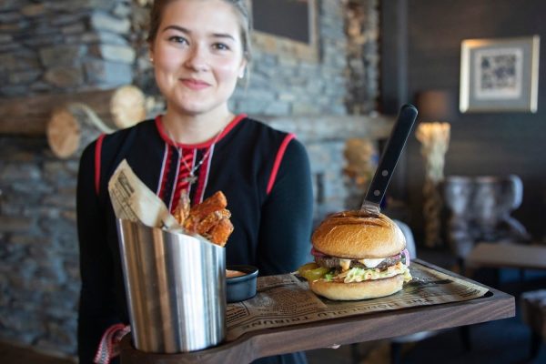 Restaurant Wilderness Hotel Kieppi met gerecht