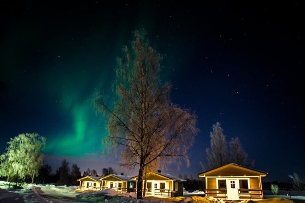 Nordic Lapland Topcabin bij Noorderlicht