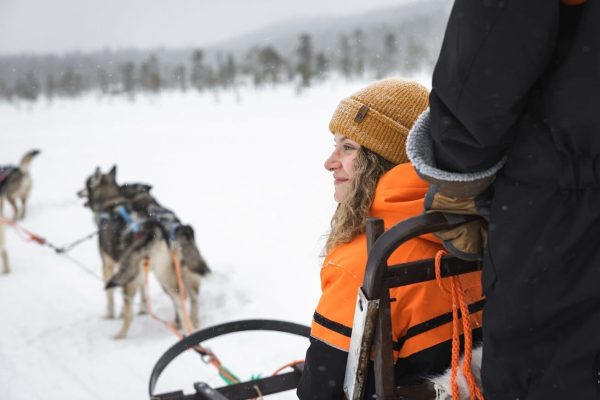 Husky safari nabij Torassieppi