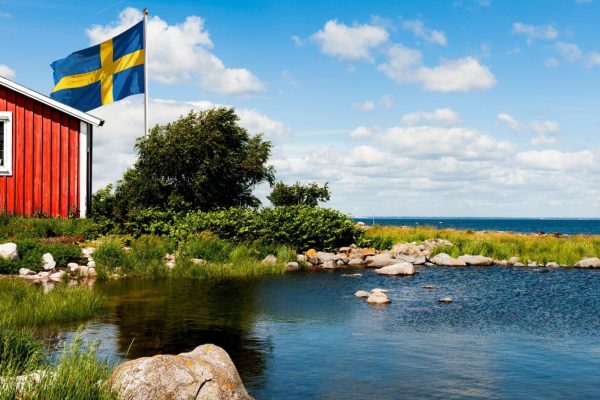 Zweden Huisje Aan Kust