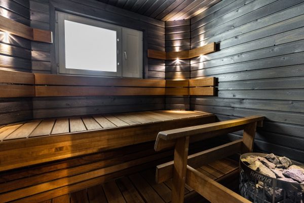 Sauna in Hotel Metsahirvas