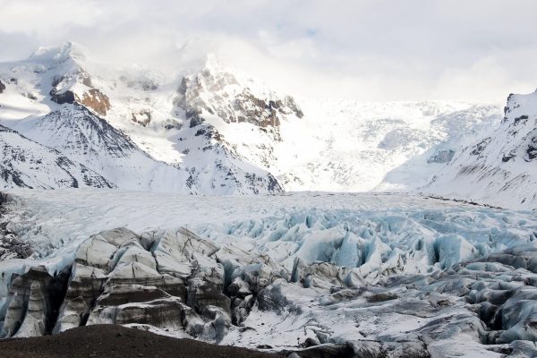 Vatnajokull gletsjer op IJsland
